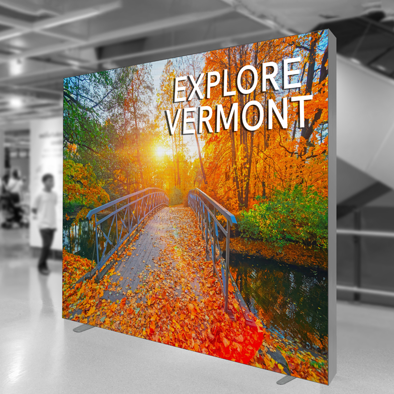 Black Back Fabric SEG